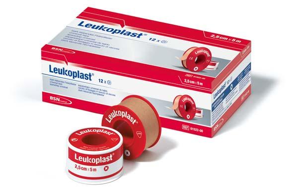 Leukoplast 5 m x 2,5 cm, 12 Rol.